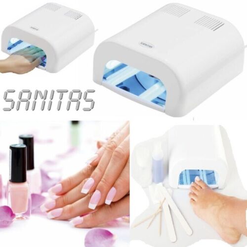 Nagelkunst UV Nageltrockner SANITAS SMA 33 Maniküre Pediküre Nagel Studio Neu