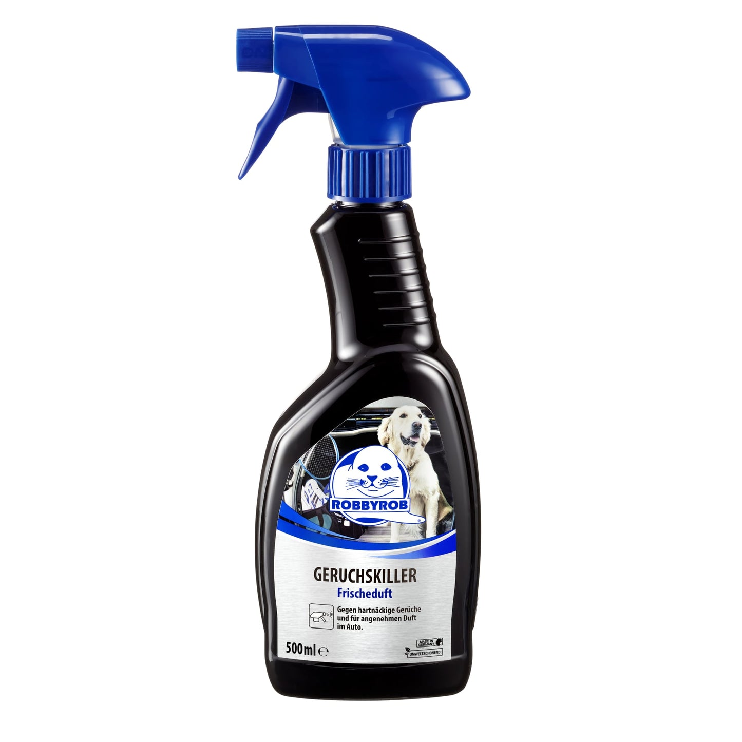 ROBBYROB Geruchskiller Frischeduft 500ml – 2er Pack 1 Liter Effektiver Geruchsneutralisierer für Auto