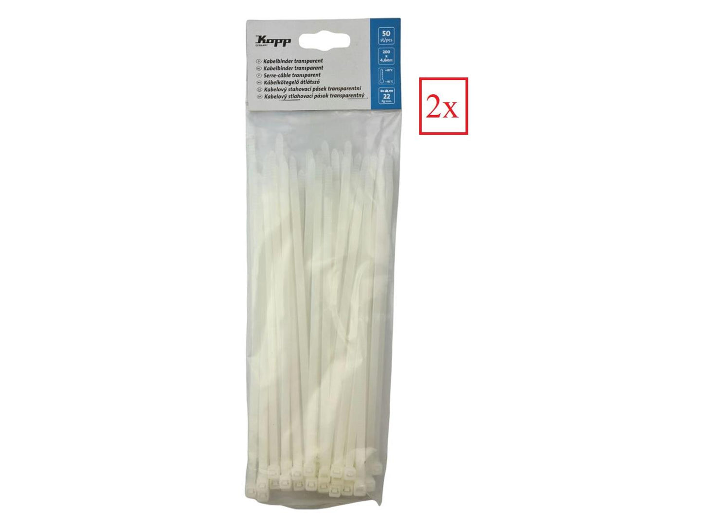 Kabelbinder Nylon Sortiment 25/50/100/200 Stück