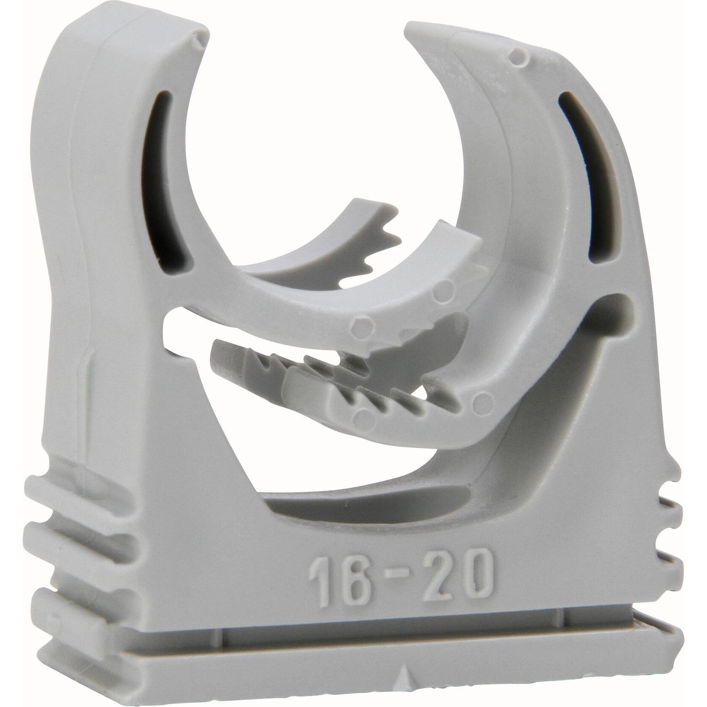 Multi-quick release clamp, for pipes Ø 16 – 20mm,halogen free