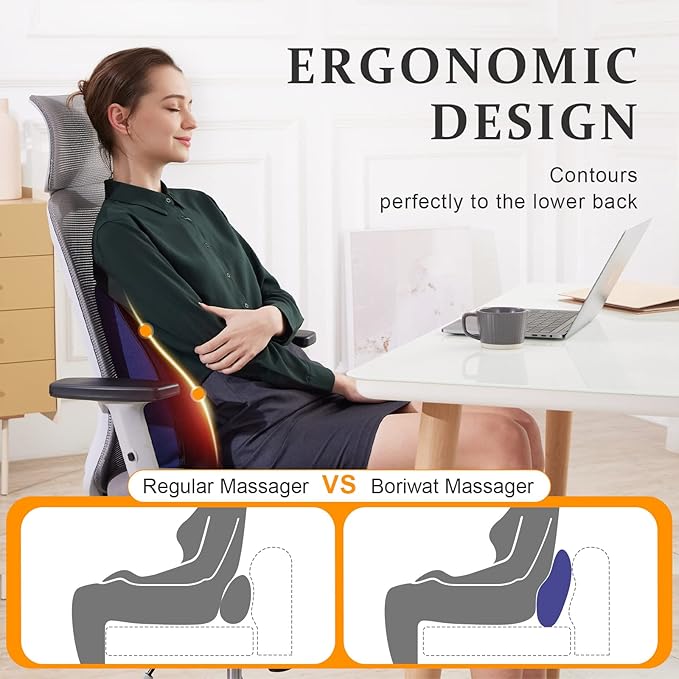 BORIWAT R16 Rückenmassagegerät mit Wärme