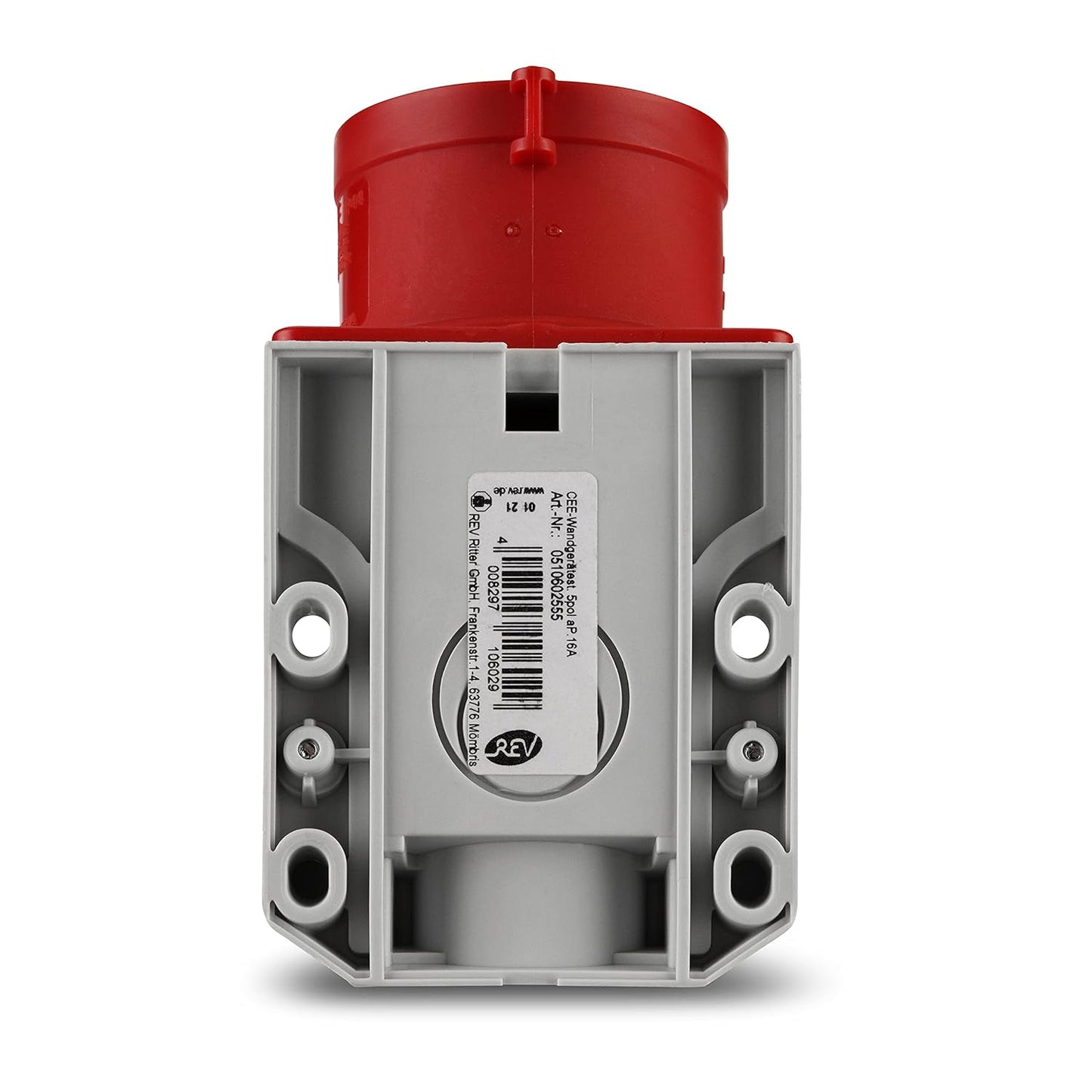 REV Ritter CEE-Wandgerätestecker 16a Stecker 5polig