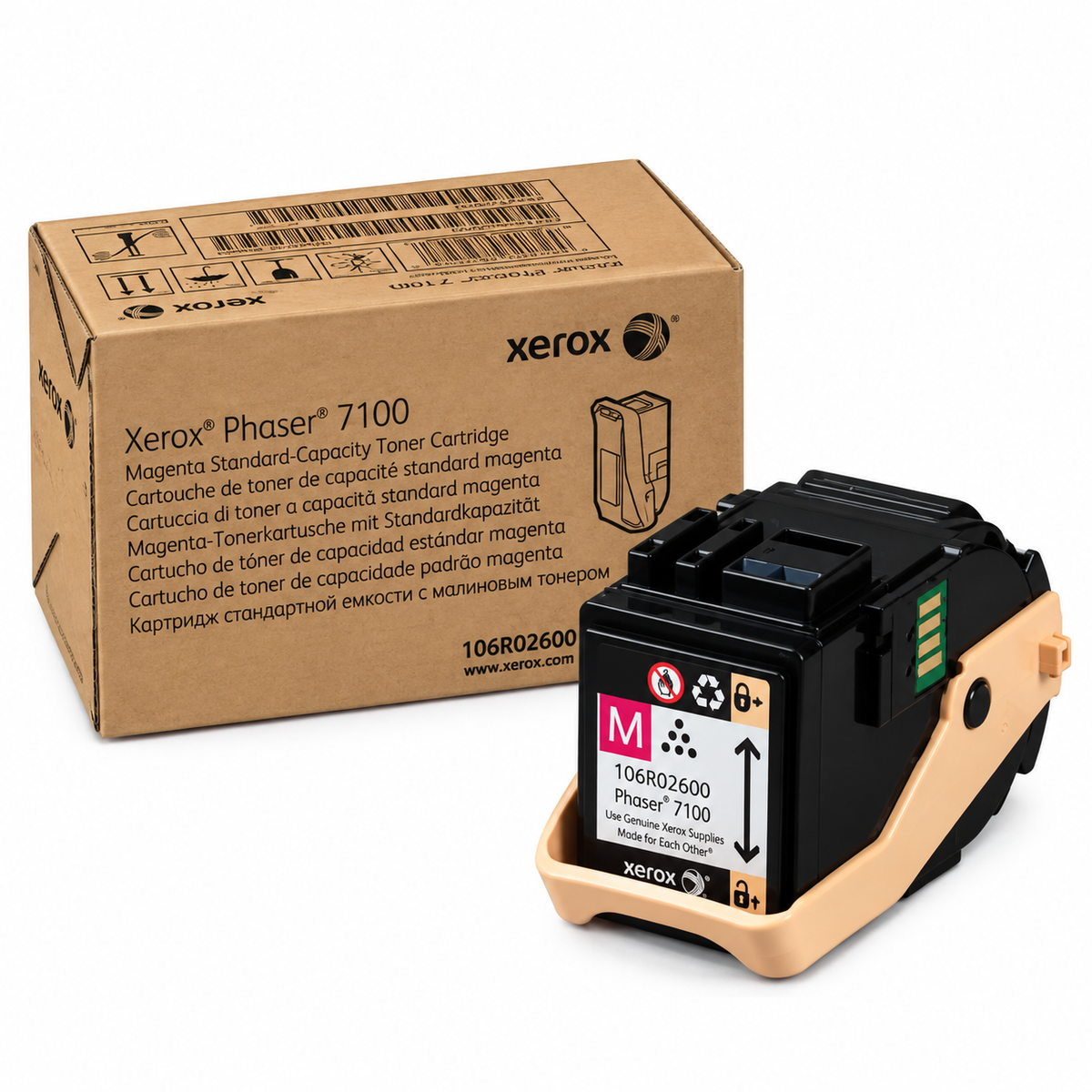 Xerox 106R02600 Original Toner Magenta Phaser 7100 4500 Seiten