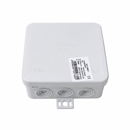 Kopp Feuchtraum Aufputz-Abzweigdose IP54/IP55 Verteilerdose Abzweigkasten Grau/Grün Elektroinstallation