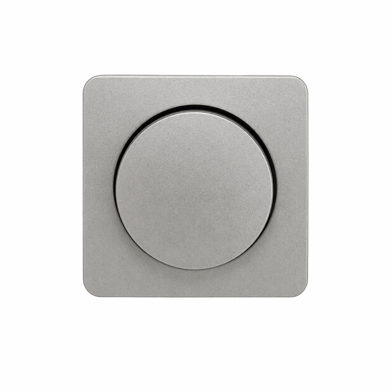 Kopp Milano Abdeckung für Dimmer Nr. 3 Silber Zentralplatte