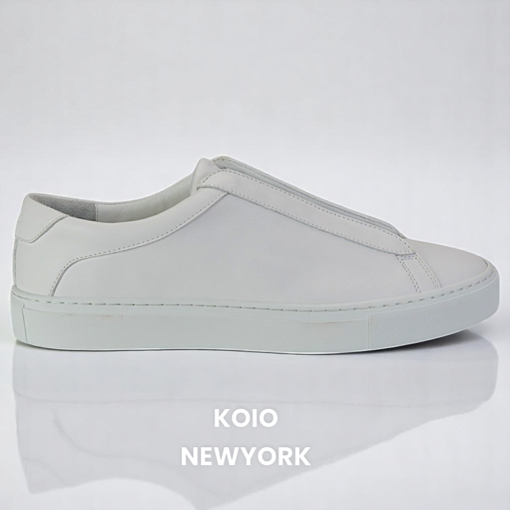 KOIO Herren Sneaker Capri X Triple White