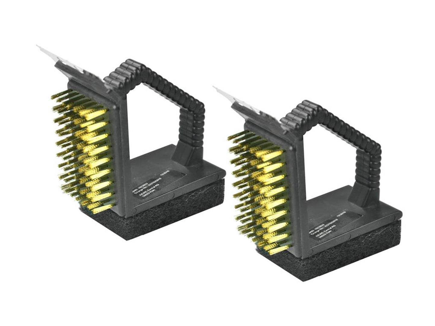 3 in 1 Grillreinigungsbürste mit 3 Funktionen - einfache Reinigung Ihres Grills - 2 Stück -