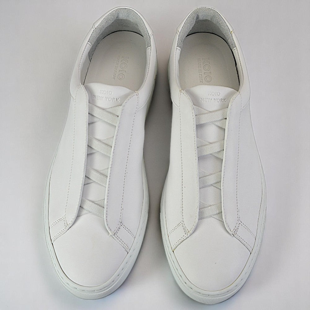 KOIO Herren Sneaker Capri X Triple White
