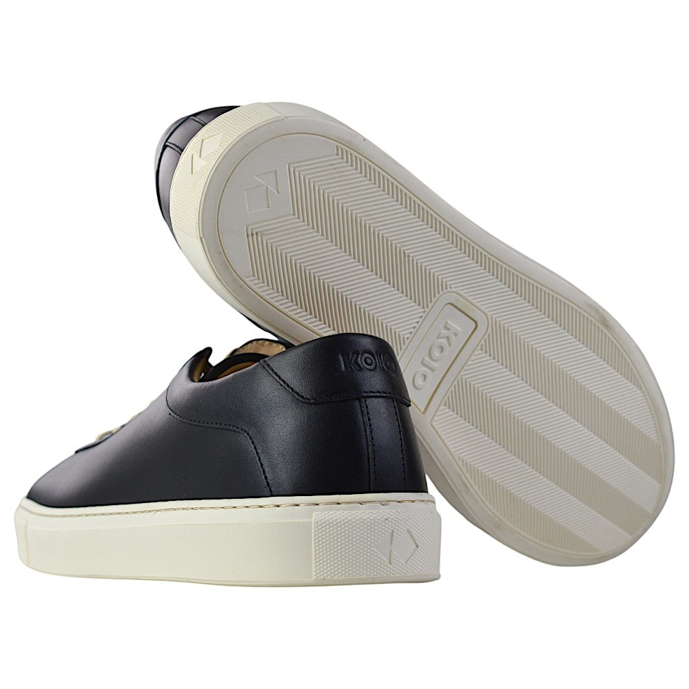 KOIO Capri Herren Sneaker Onyx Schwarz/Champagne