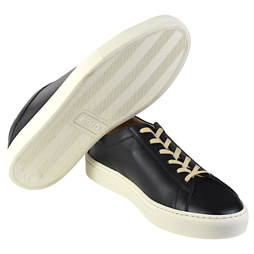 KOIO Capri Herren Sneaker Onyx Schwarz/Champagne