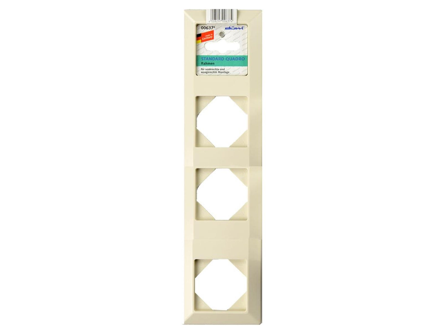 REV Ritter Standard Quadro Rahmen 2/3/4-Fach Rahmen für Schalter & Steckdosen