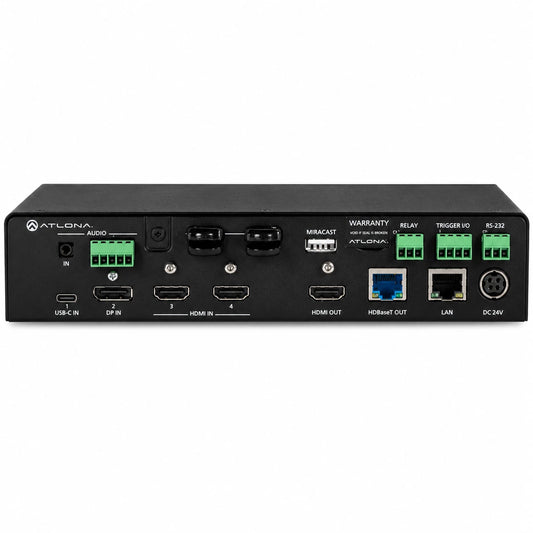Atlona AT-UHD-SW-510W 4K UHD 5-Input Präsentations-Switcher HDMI Gebraucht
