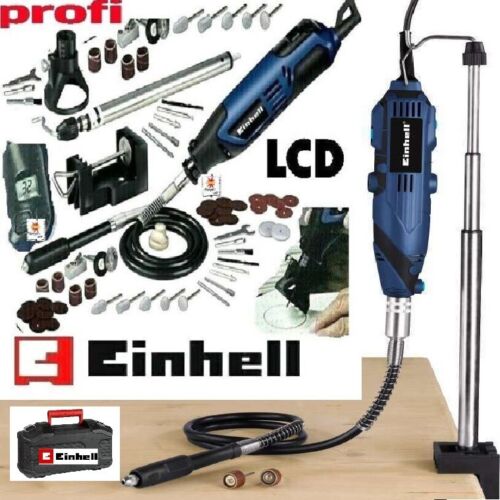 Einhell Schleif Gravurset XL 164Teile Schleife LCD-Display Bohren,Trennen,Polieren