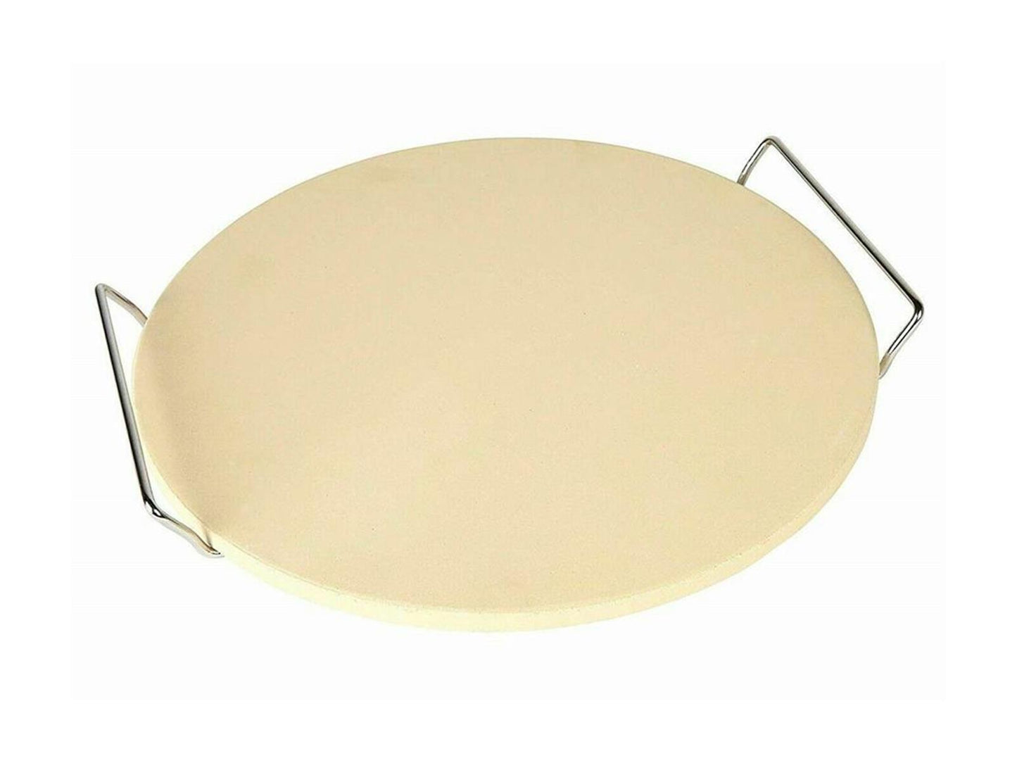 Berndes Pizzastein mit Chromgestell Brotbackstein Backstein Grillstein Ofen Pizza