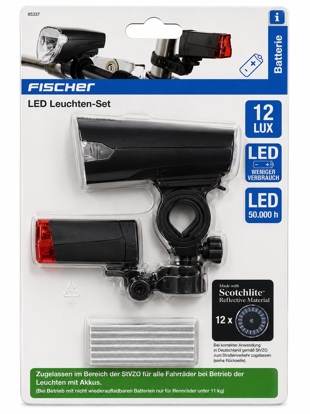 Fischer LED Leuchten-Set 12 LUX
