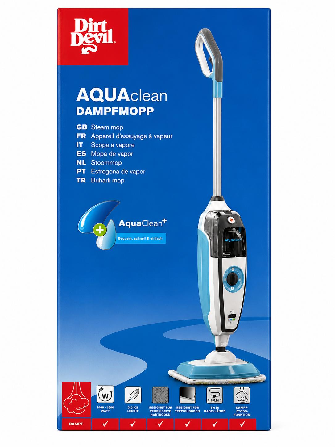 Dirt Devil DD301-0 AquaClean Dampfmopp