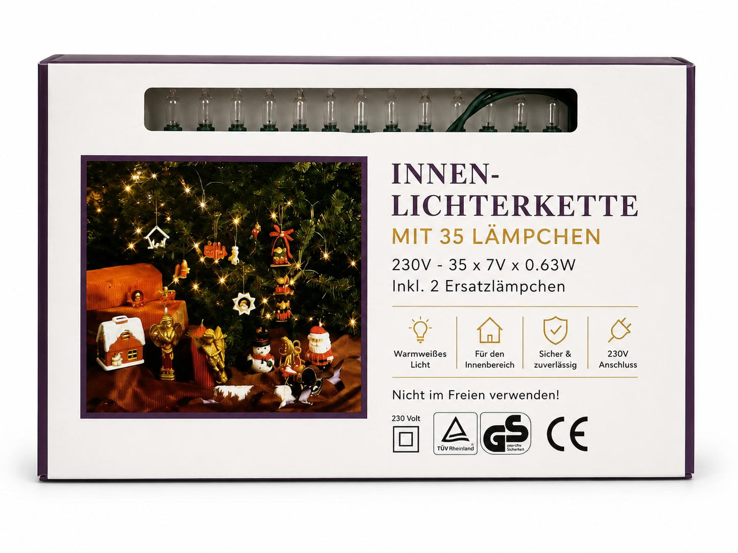 Lichterkette 35 in Lichterketten zur Weihnachtsdekoration