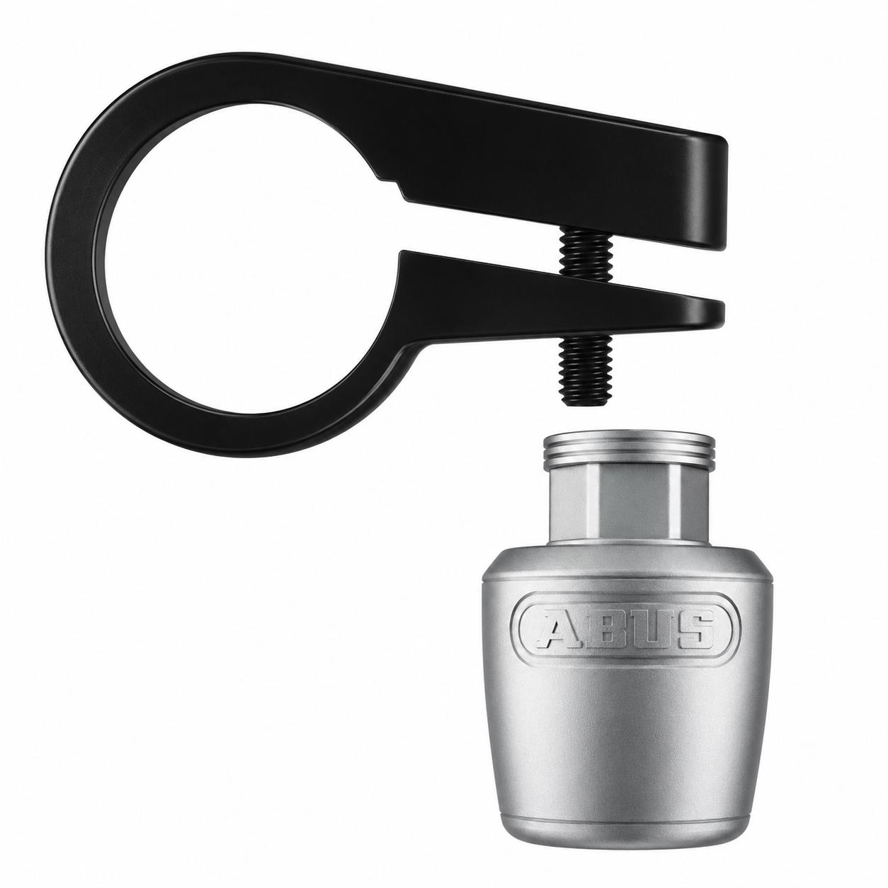Abus NutFix M5 SR SPC 28,6 BK, Silber