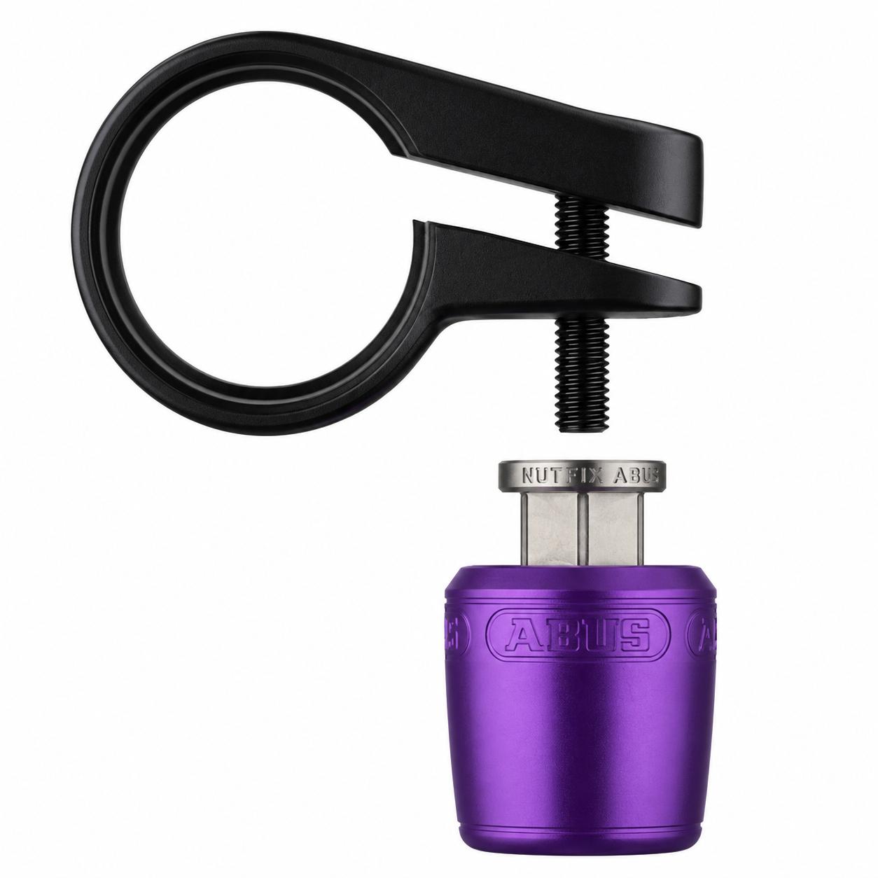 Abus NutFix M5 VT SPC 30,0 BK, Lila