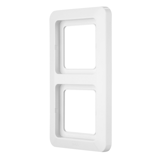 REV AquaKombi Abdeckrahmen 2-fach Weiß IP44 0501610551