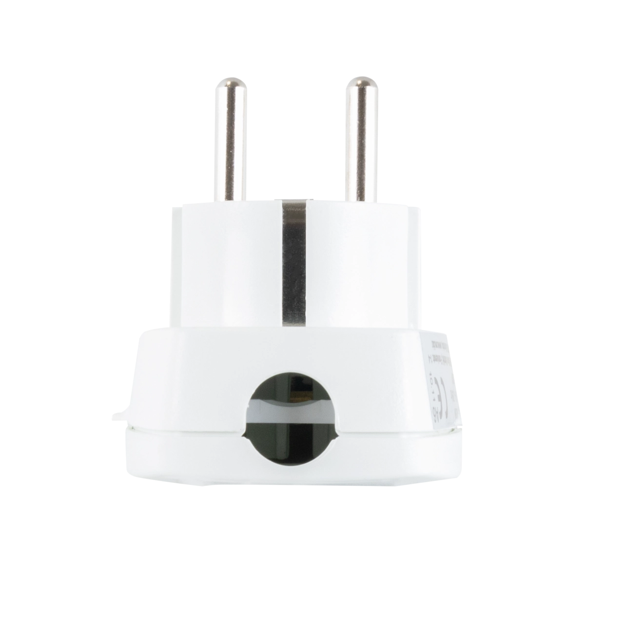 REV 0512100777 Winkelstecker, Stecker mit Schalter o. Kabel, max. 3680W, weiss