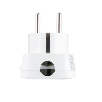 REV 0512100777 Winkelstecker, Stecker mit Schalter o. Kabel, max. 3680W, weiss