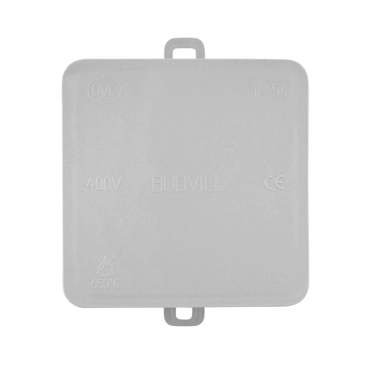 REV Ritter Feuchtraum Abzweigdose IP54 85x85 mm Aufputz Verteilerdose Kabeldose Grau