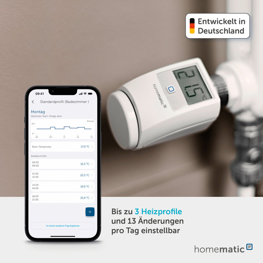 Homematic IP HmIP-eTRV-2 Heizkörperthermostat Smart Home 140280A0
