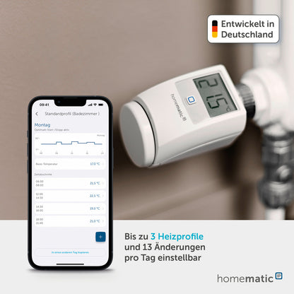 Homematic IP HmIP-eTRV-2 Heizkörperthermostat Smart Home 140280A0