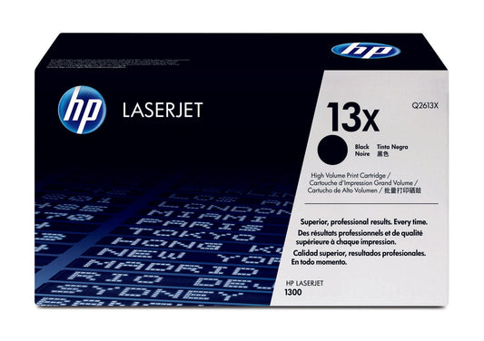 HP 13X Q2613X Original Toner Schwarz LaserJet 1300 4000 Seiten