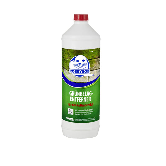 ROBBYROB Grünbelagentferner, Konzentrat je 1 Liter 2x Stück