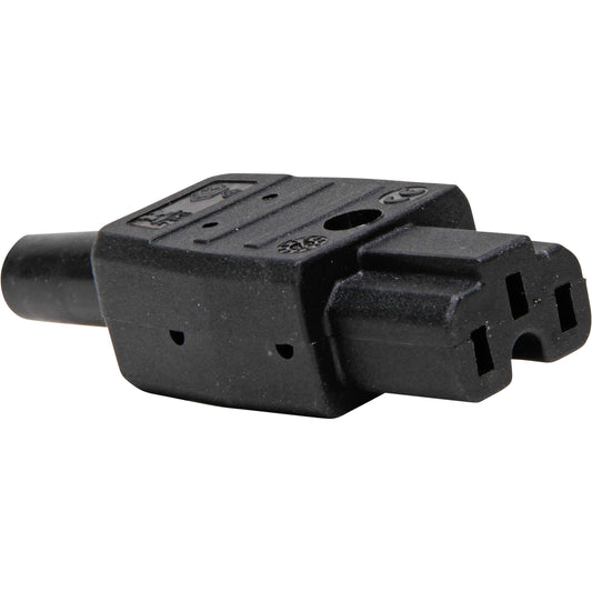 Kopp Warmgerätestecker C15A 155°C 10A 250V Schwarz 181505000