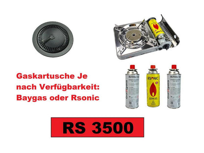 Rsonic Gaskocher Ohne/Mit Gaskartusche Gratis Gasherdkreuz