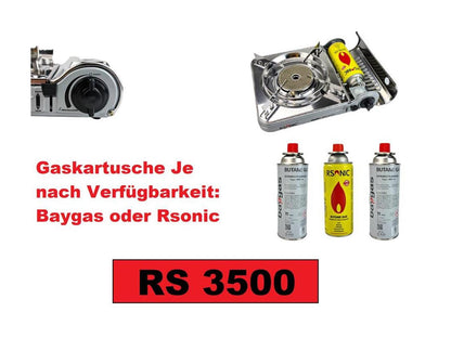 Rsonic Gaskocher Ohne/Mit Gaskartusche Gratis Gasherdkreuz