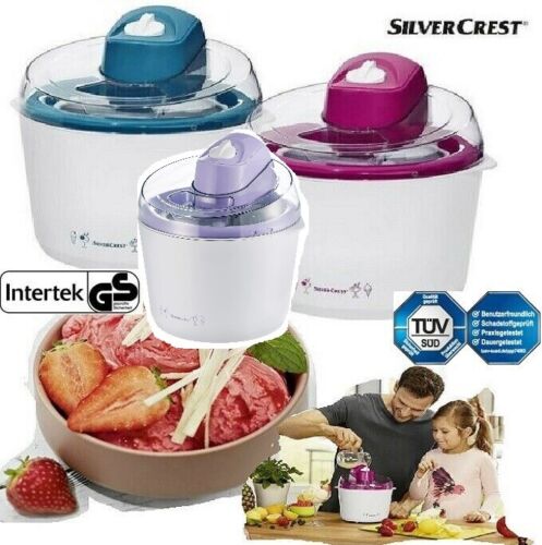 Silvercrest Eis Maker Inkl. Rezeptvorschlägen Eis Speiseeis NEU OVP