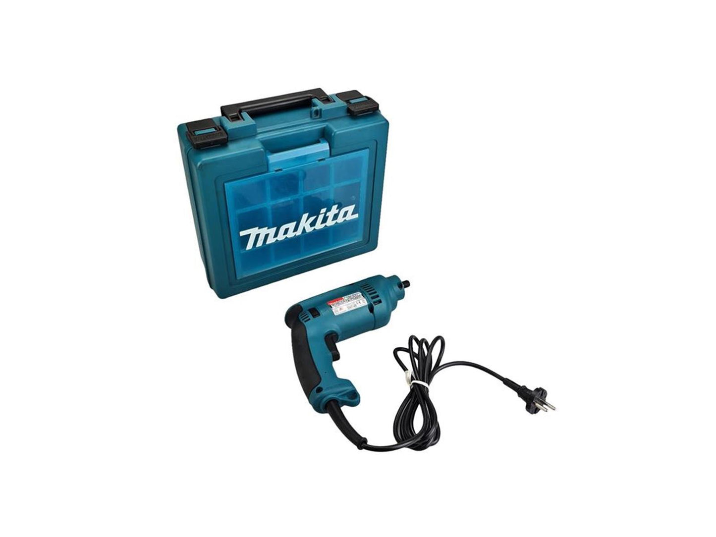 Makita HP1621, 2800 RPM, 1,3 cm, 1,6 cm, 3 cm, Ohne Schnellspannfütter Inkl. Tasche