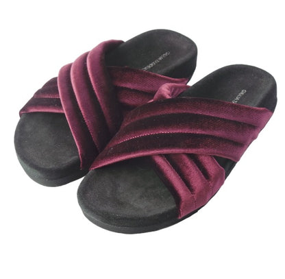 Giulia Taddeucci Damen Lammfell-Slipper