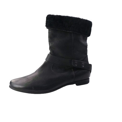 ЯeR Damen halbschaft Stiefel Schwarz Gr. 42 EU