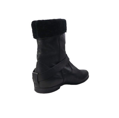 ЯeR Damen halbschaft Stiefel Schwarz Gr. 42 EU