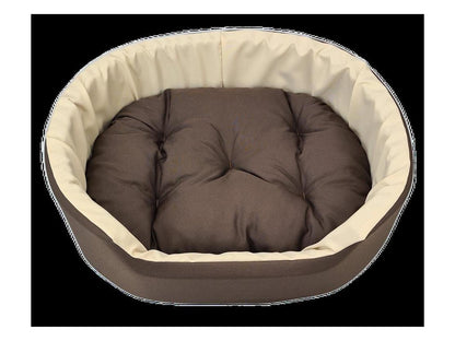 Katzenbett Hundebett Rekord pet accessories Bett mit Kissen für Haustiere 50 x 44 x 16 cm