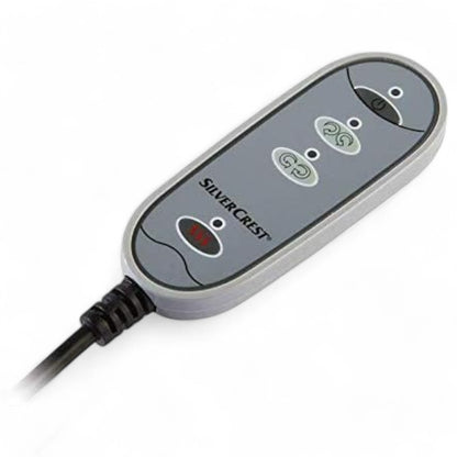 Silvercrest Shiatsu-Rückenmassagekissen Grau