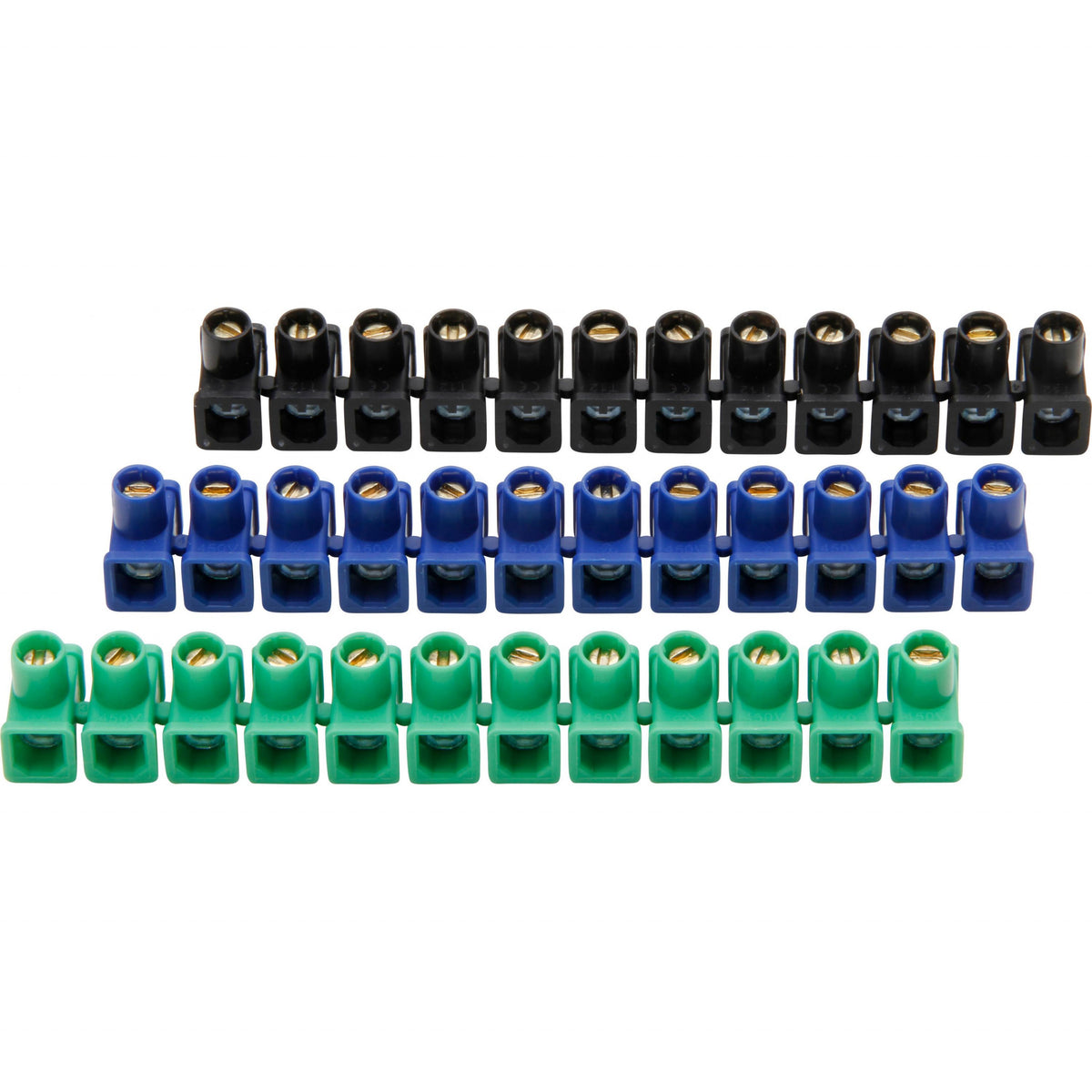 Kopp 343600084 Socket Terminal Strip 12-Pin 2.5 mm2, 348400083