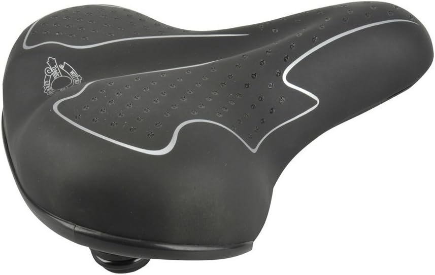 FISCHER Sattel Touren/City-Sattel - mit Elastomeren, One size