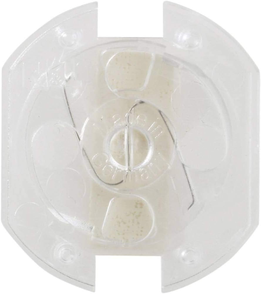 Heidemann 43181 Steckdosenabdeckung, transparent, 1 Set