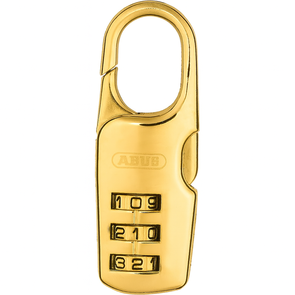 Abus Zahlenschloss "gold"