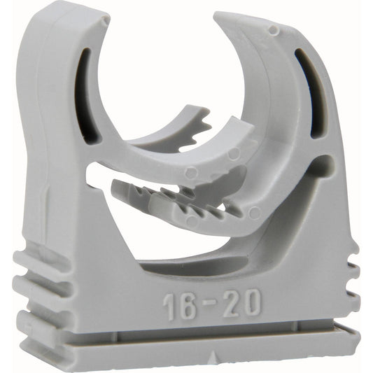 Multi-quick release clamp, for pipes Ø 16 – 20mm,halogen free