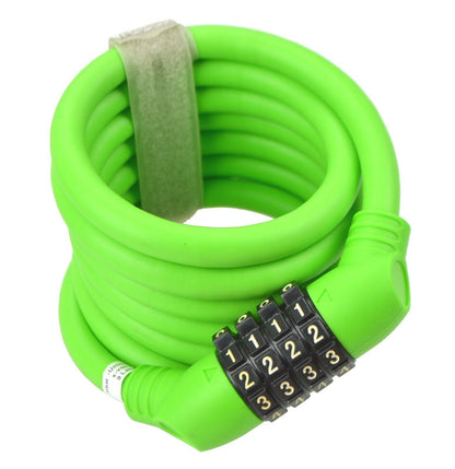 Profex Zahlen Spiralschlossl Kabelschloss 180cm 65873