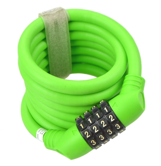 Profex Zahlen Spiralschlossl Kabelschloss 180cm 65873