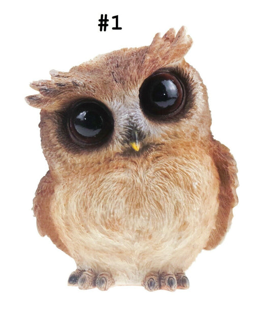 Vivid Arts kleine Eule aus Kunstharz Deko Tierfigur Owl