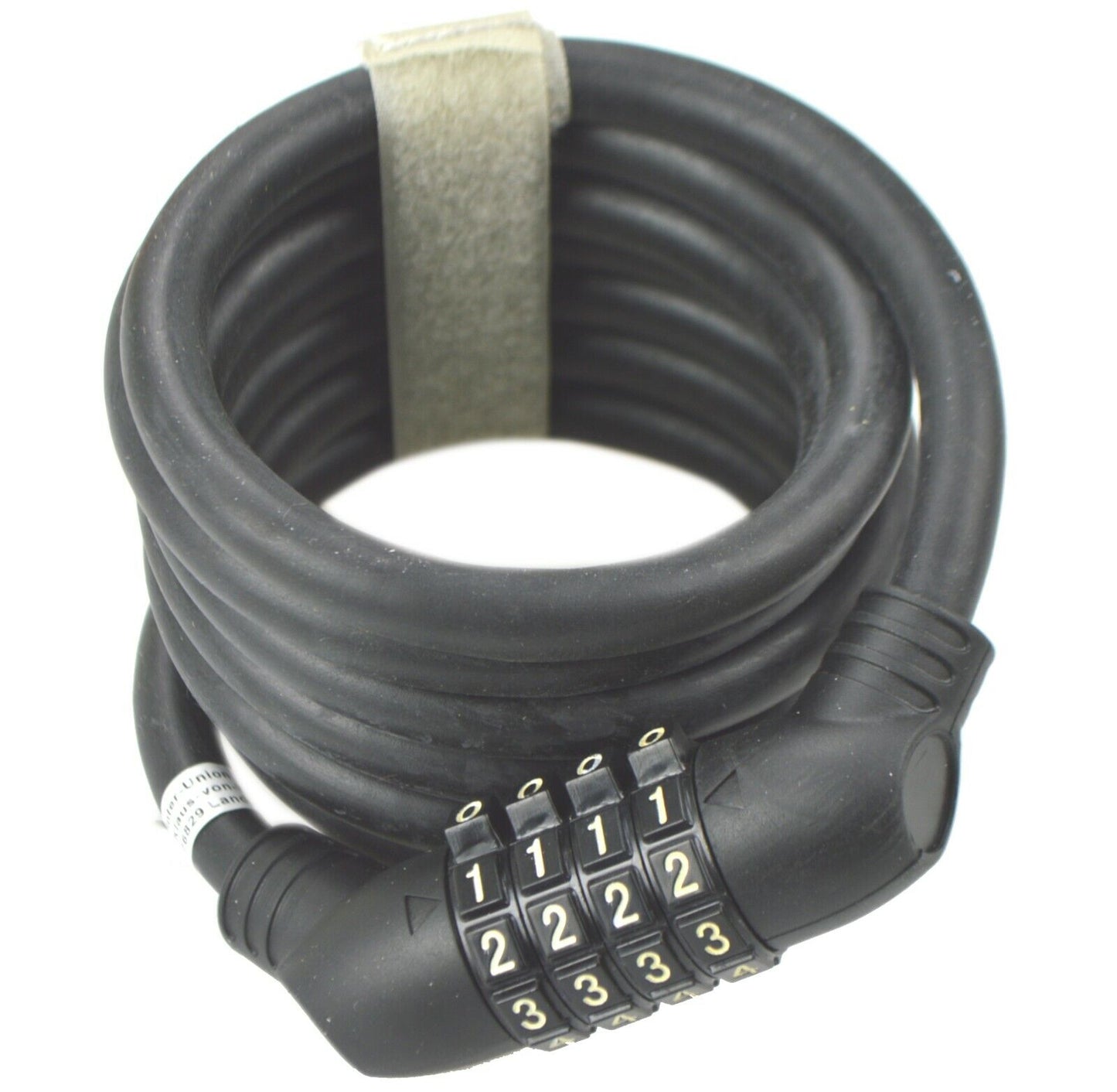 Profex Zahlen Spiralschlossl Kabelschloss 180cm 65873